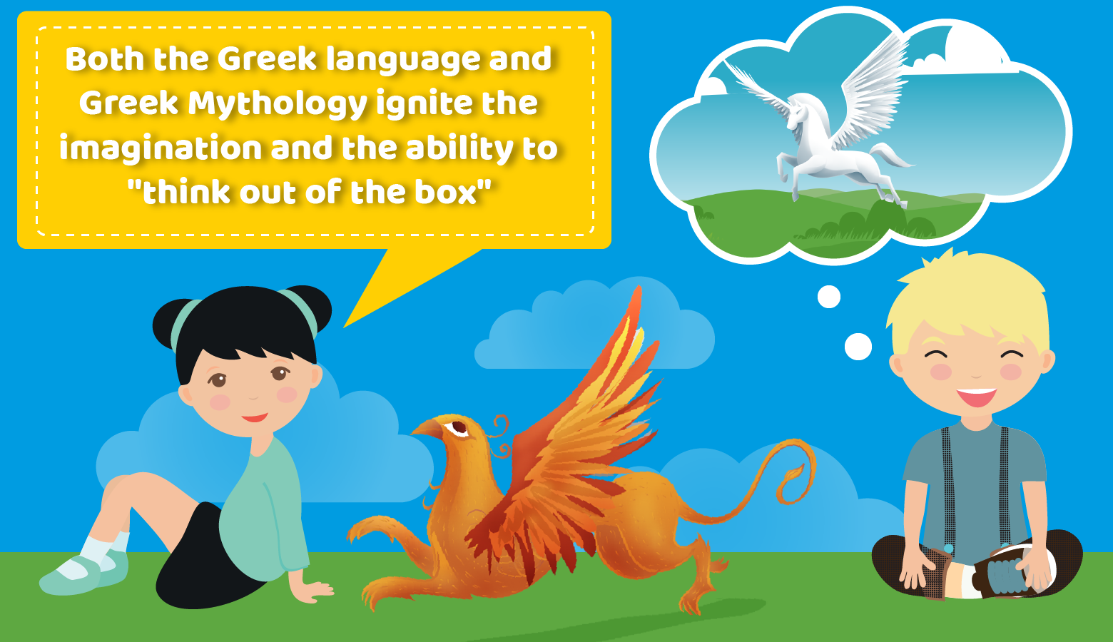 greek mythology for kids imagination